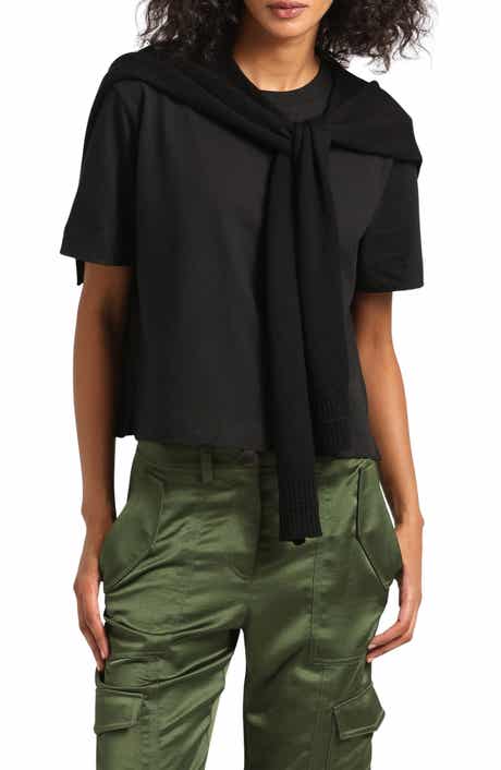 Derek Lam 10 Crosby Wool Blend Shrug