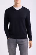 Nordstrom Cotton & Cashmere V-Neck Sweater