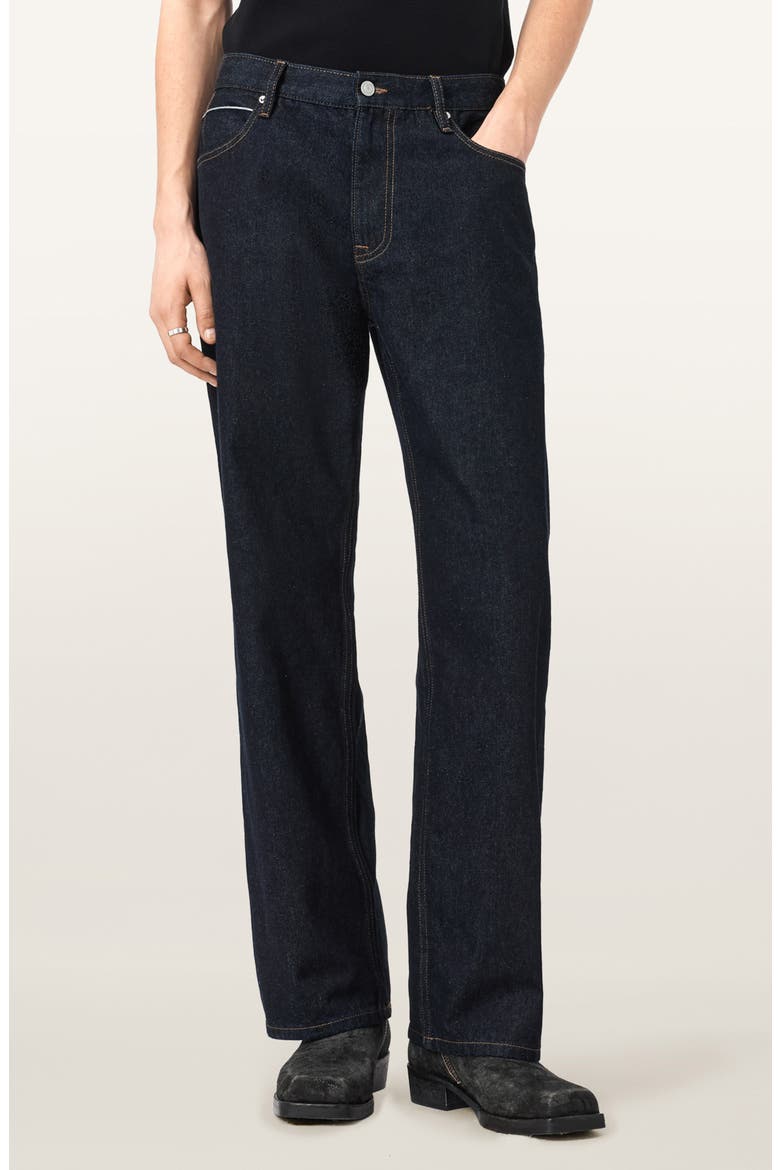 Mullen Straight Leg Jeans, Main, color, RINSE SELVEDGE