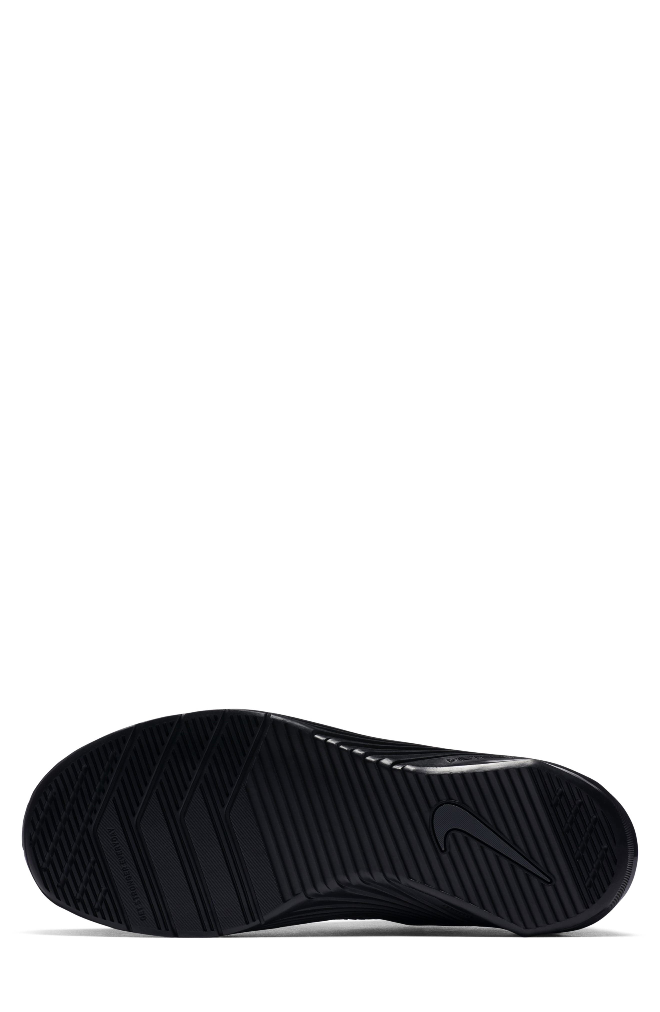 Metcon 6 Training Shoe, Alternate, color, BLACK/ ANTHRACITE/ SILVER
