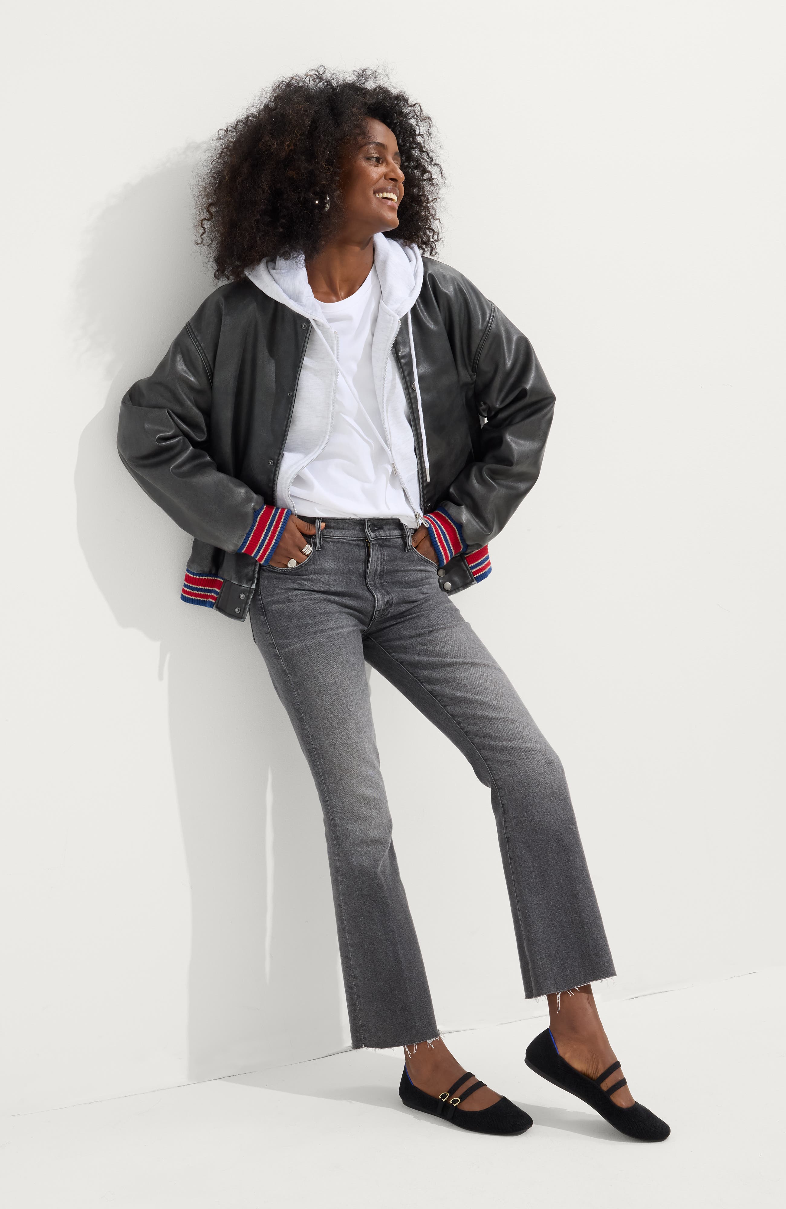 Rothy's The ReVelvet Double Buckle Mary Jane, Alternate, color, Revelvet Black