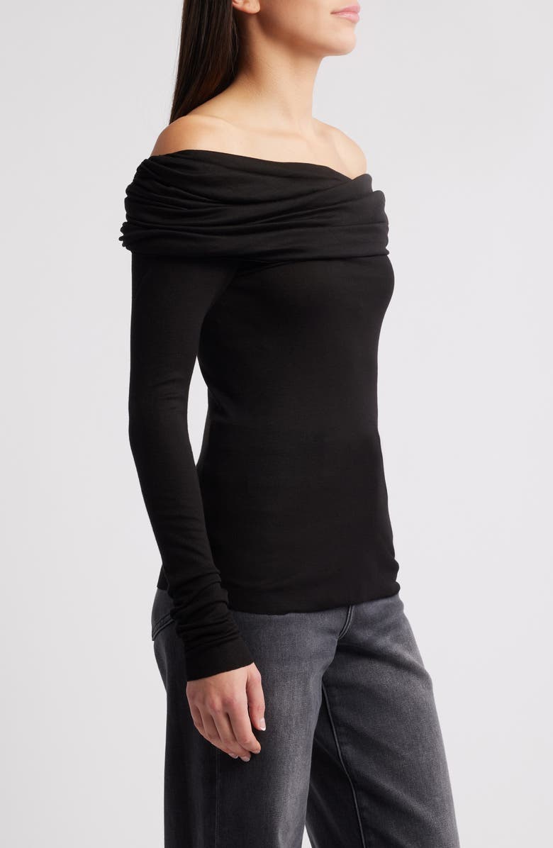 Pixie Market Off the Shoulder Top, Alternate, color, 