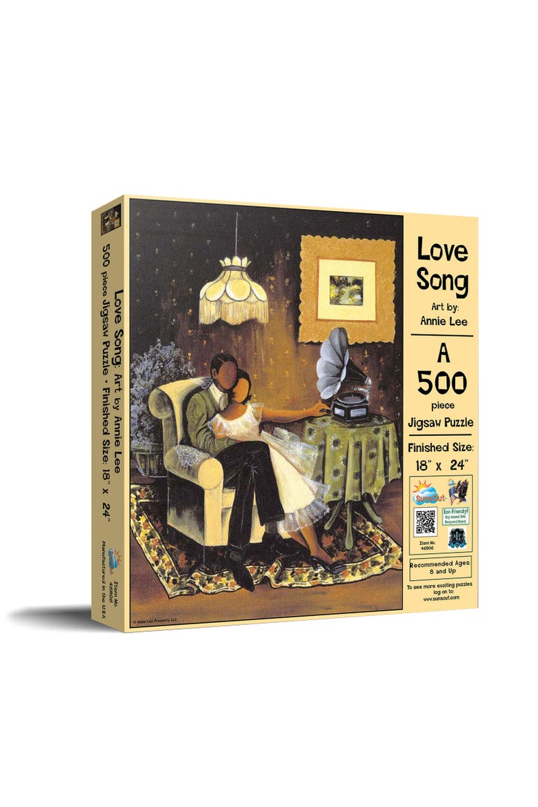 Love Song 500 piece Jigsaw Puzzle for Adults, Main, color, Multicolor