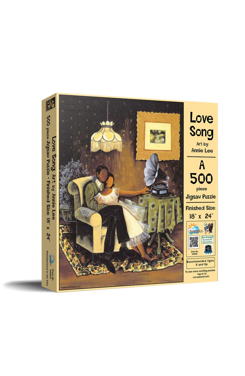 Sunsout Love Song 500 piece Jigsaw Puzzle for Adults, Main, color, Multicolor