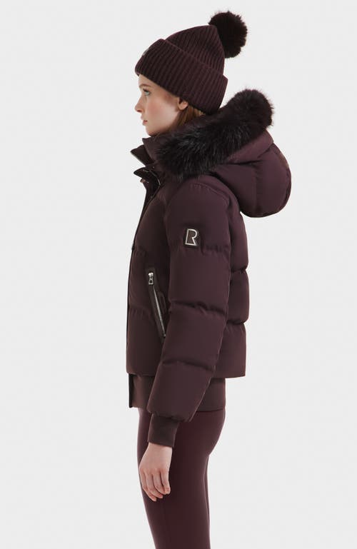 Rudsak Cieyna Down Bomber In Brown