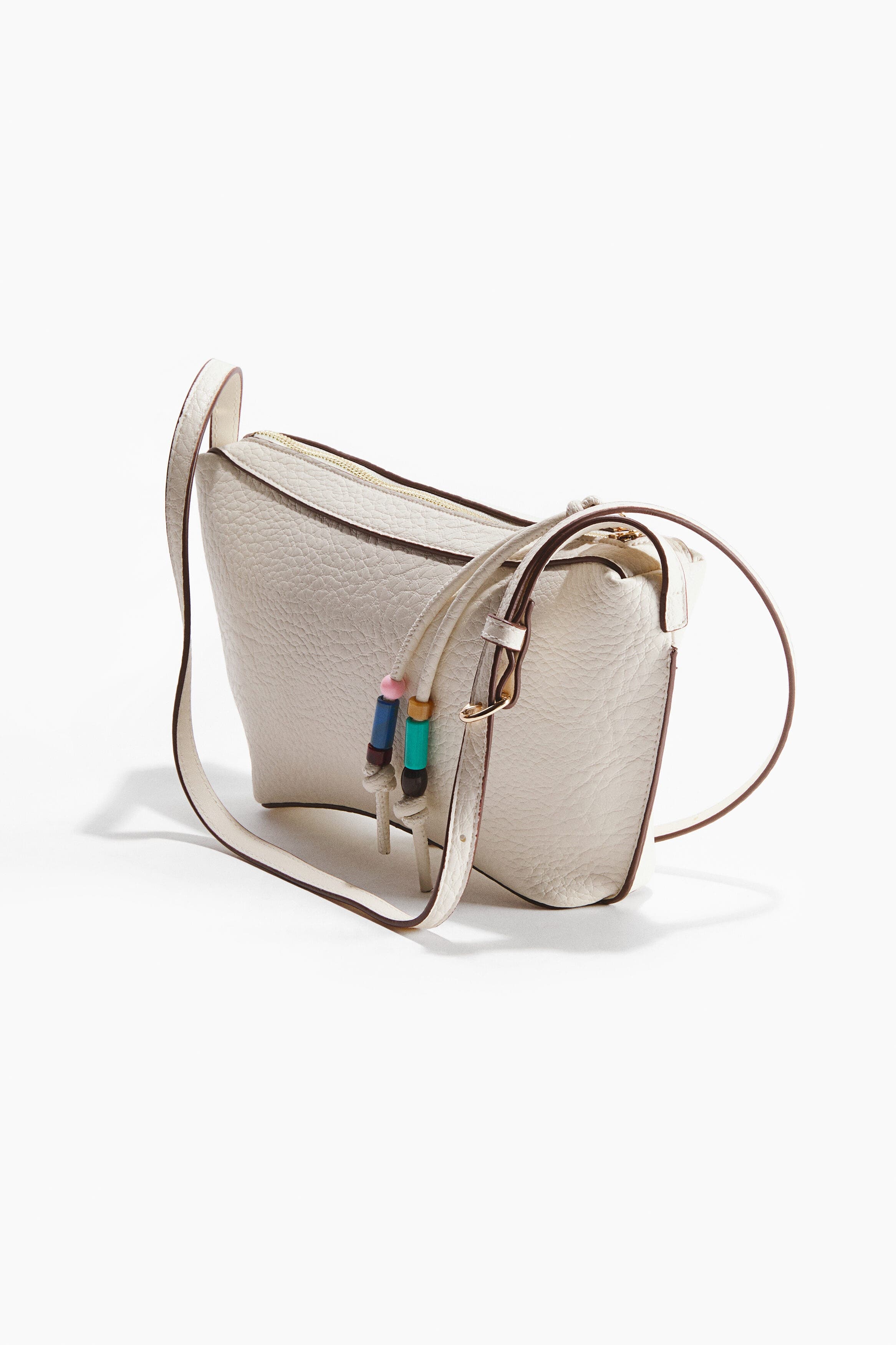 H&M Shoulder Bag, Alternate, color, Cream