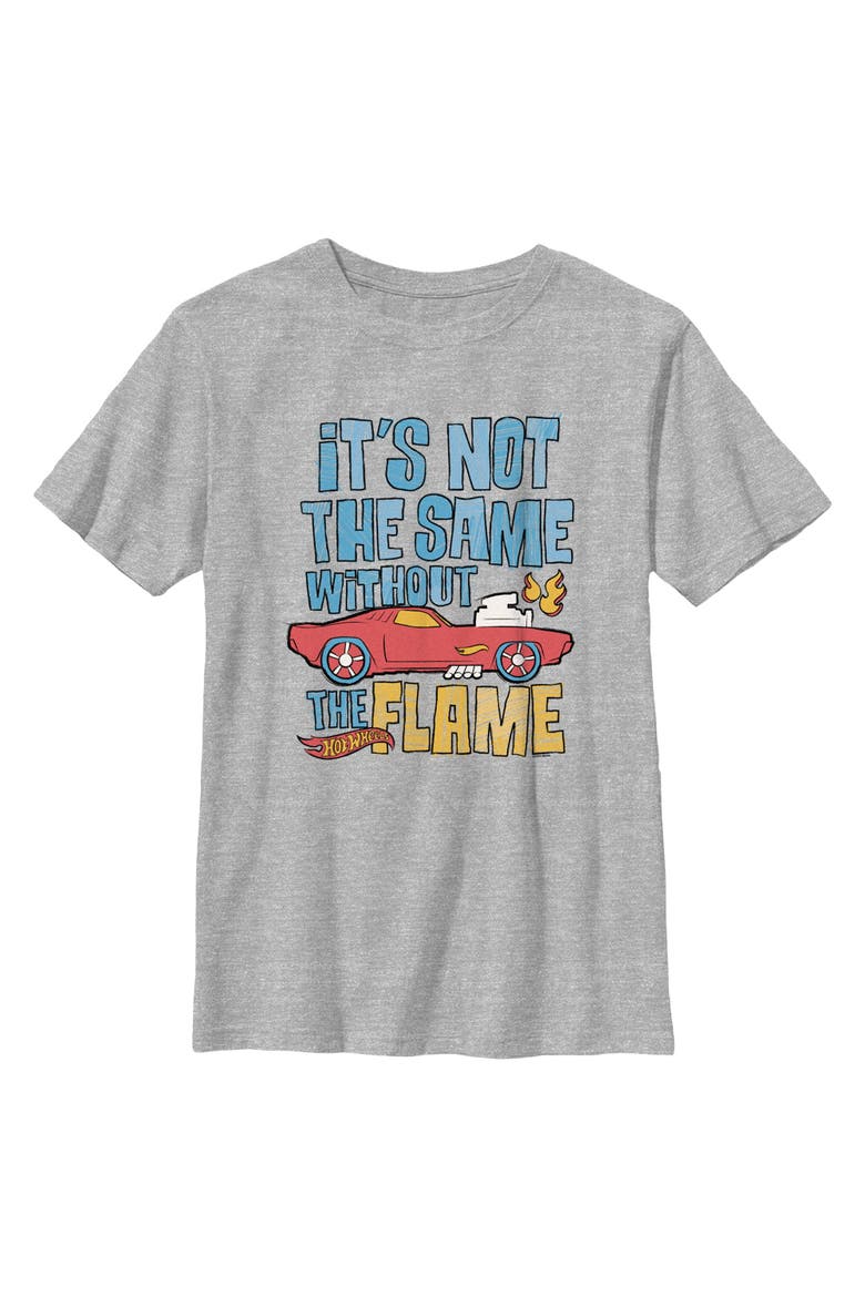 Boy's Hot Wheels Not The Same Red Car  Graphic T-Shirt, Main, color, Sport Grey