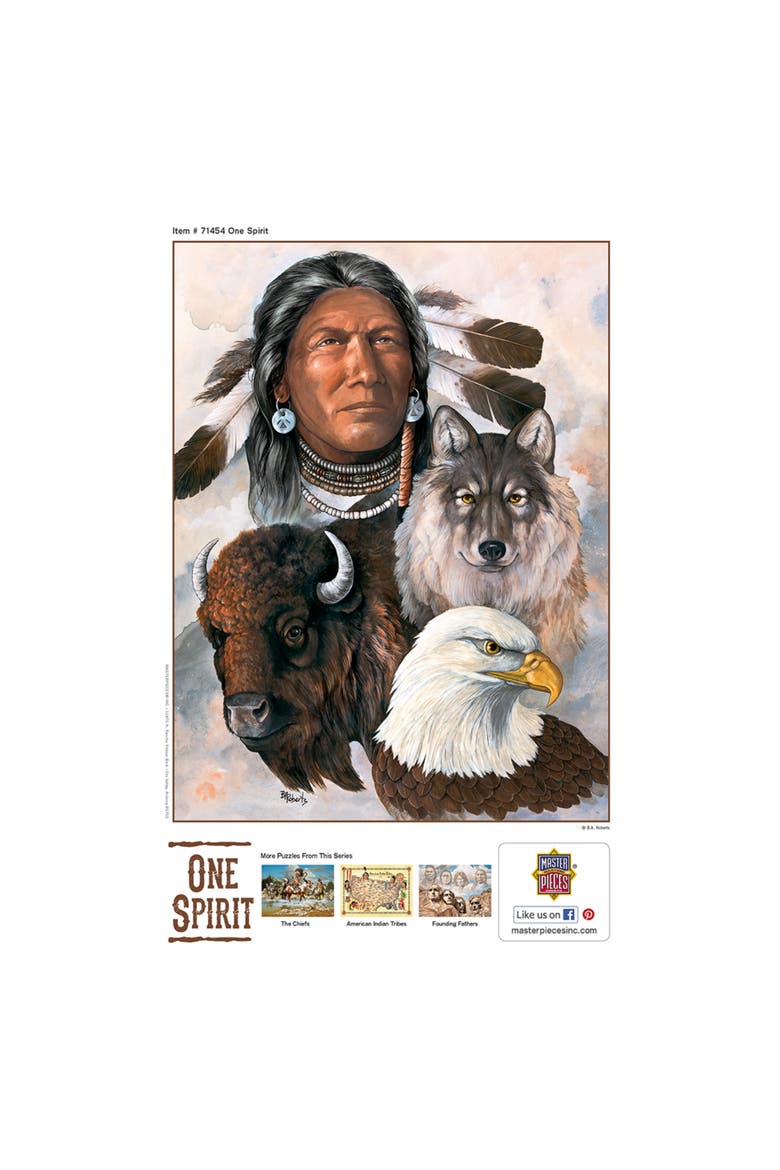 One Spirit 550 Piece Jigsaw Puzzle, Alternate, color, Multicolor