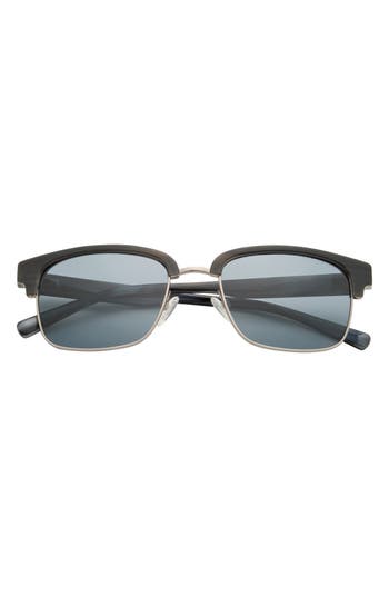 TED BAKER TED BAKER LONDON RETRO 54MM POLARIZED SQUARE SUNGLASSES 