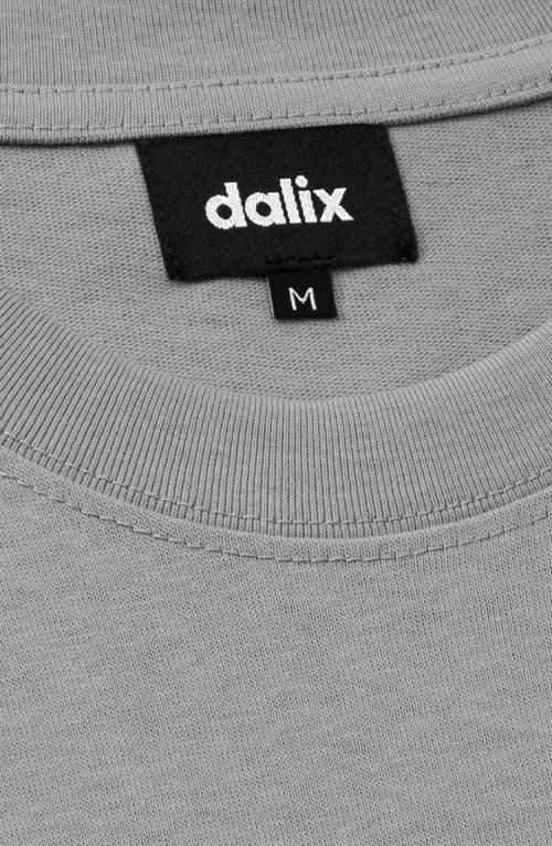 Dalix Mens Lil Matcha Heavy Weight Cotton Tee
