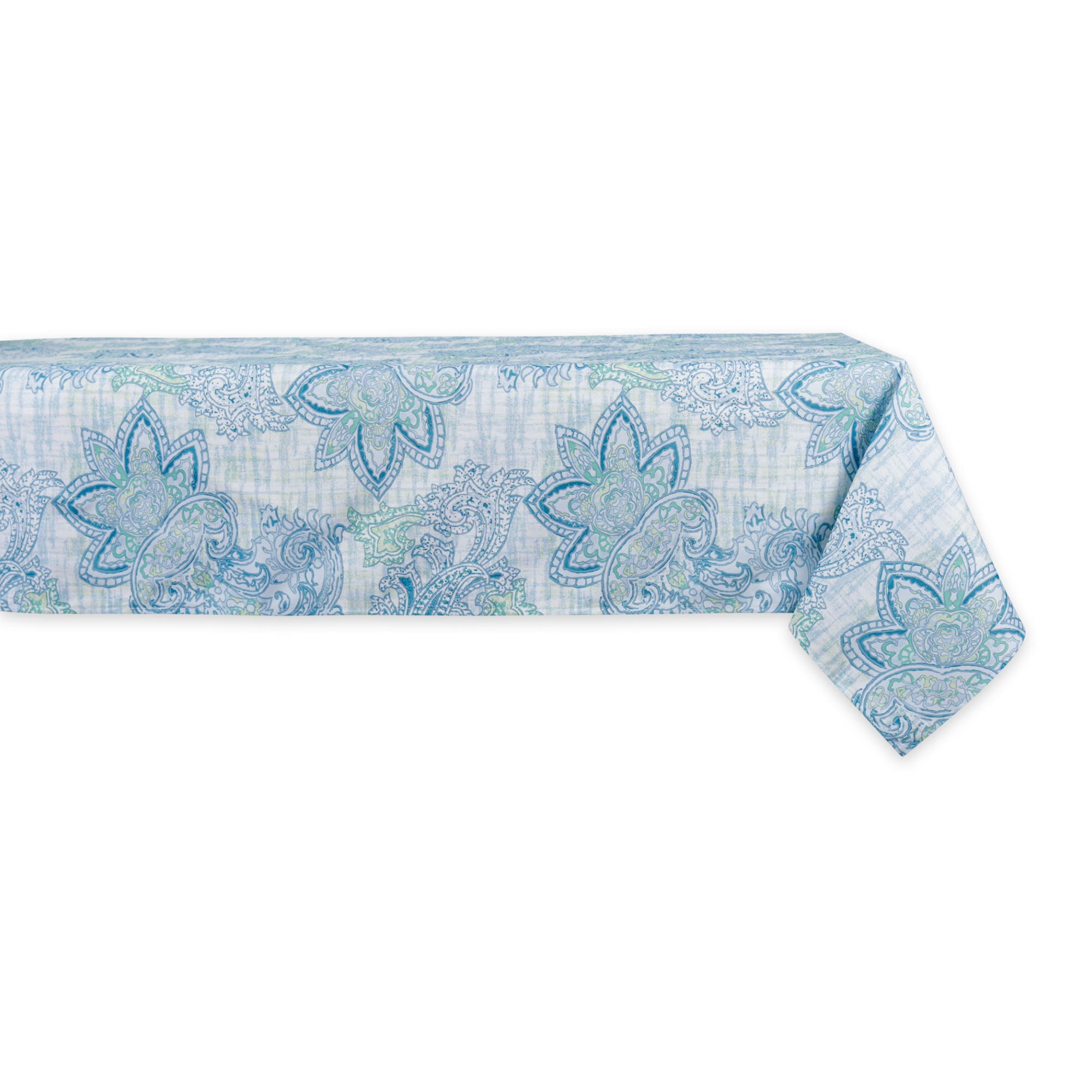 Blue Watercolor Paisley