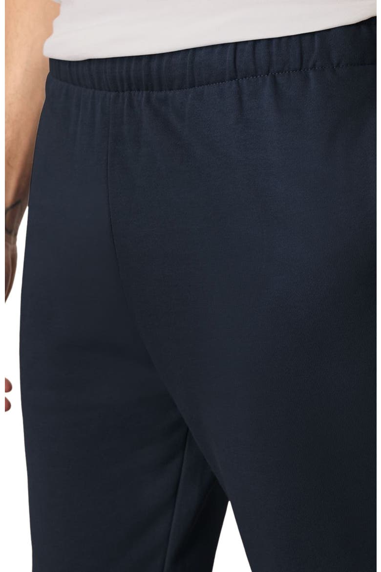 Organic Brushed Fleece Sweatpant, Alternate, color, Midnight Blue