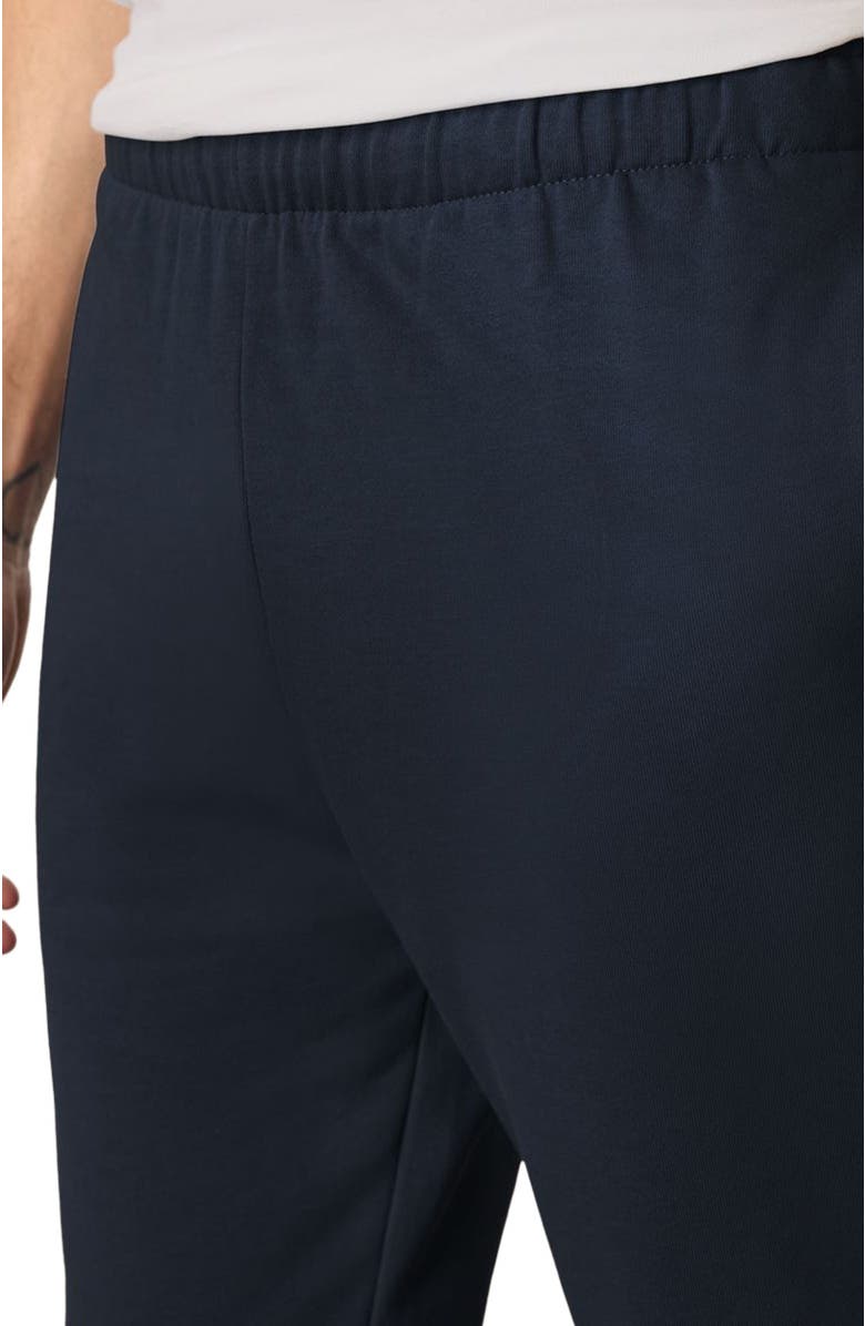 Pact Organic Brushed Fleece Sweatpant, Alternate, color, Midnight Blue