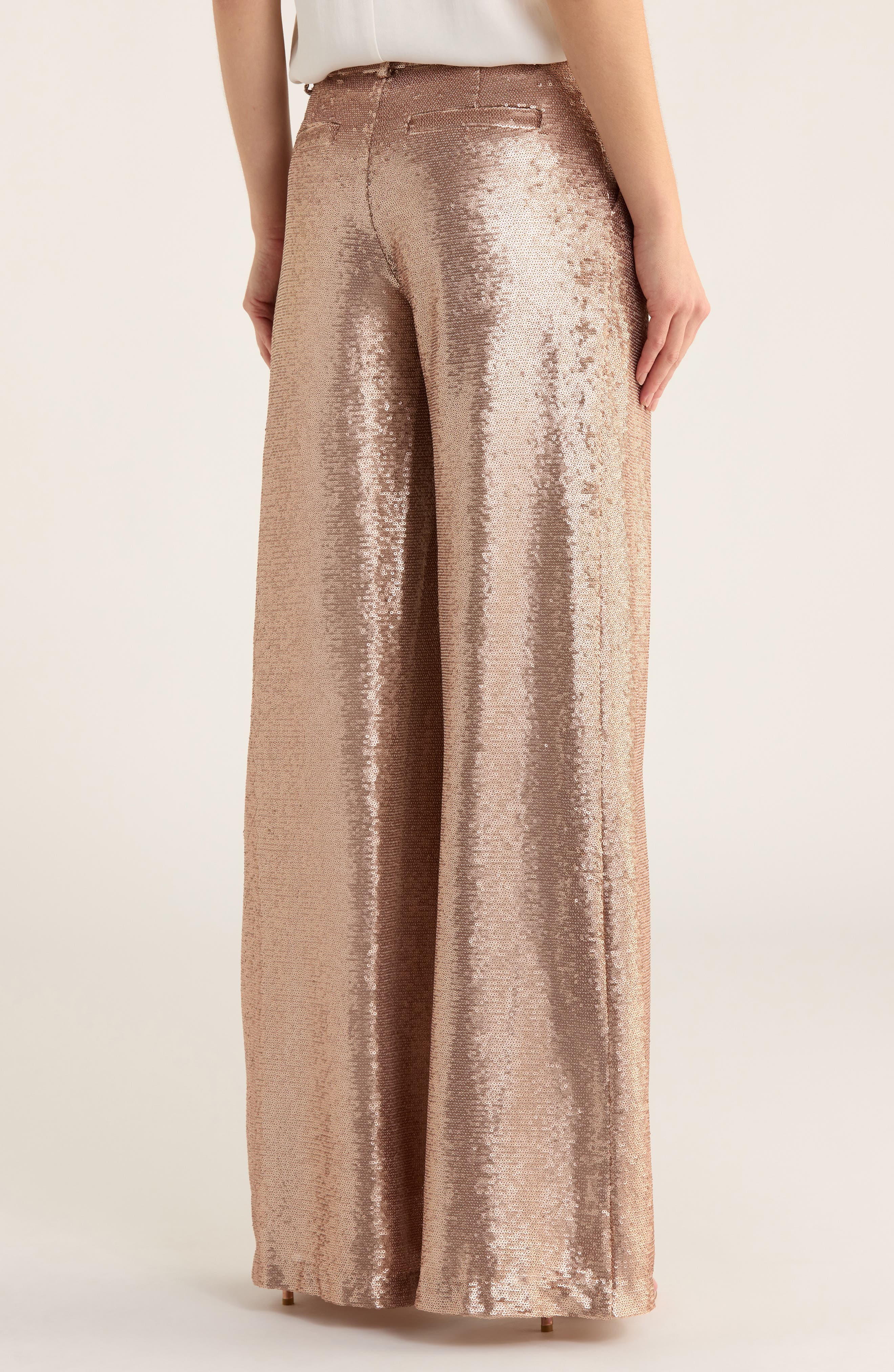 Allanah Sequin Wide Leg Pants - image 2