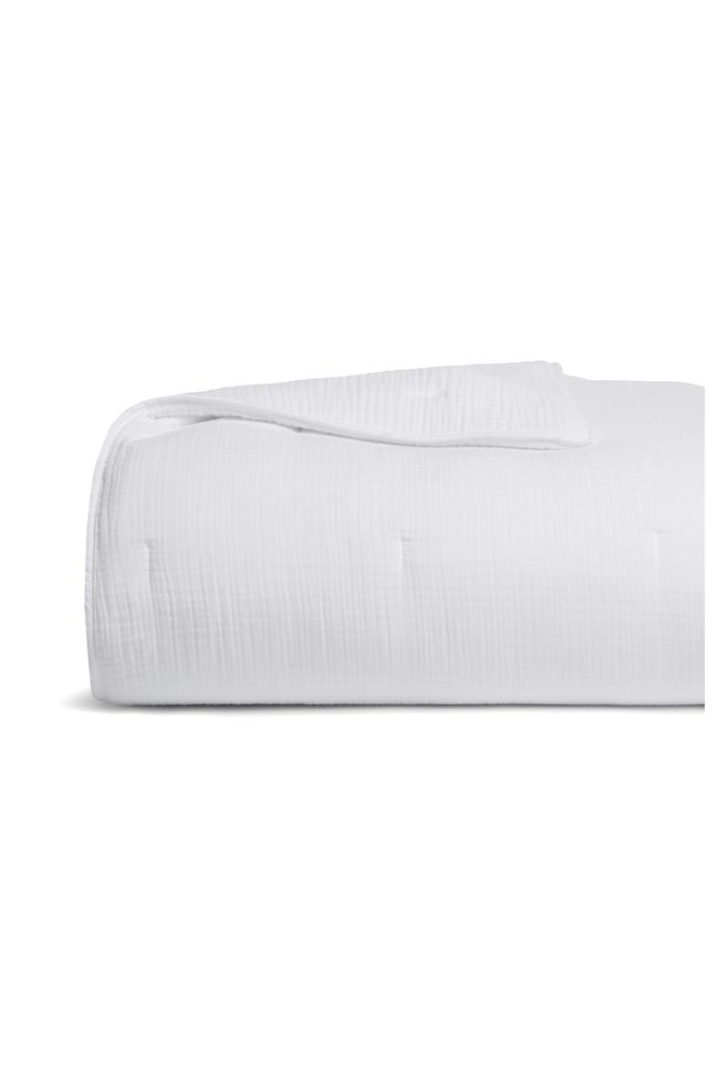 Cloud Organic Cotton Quilt, Alternate, color, WHITE