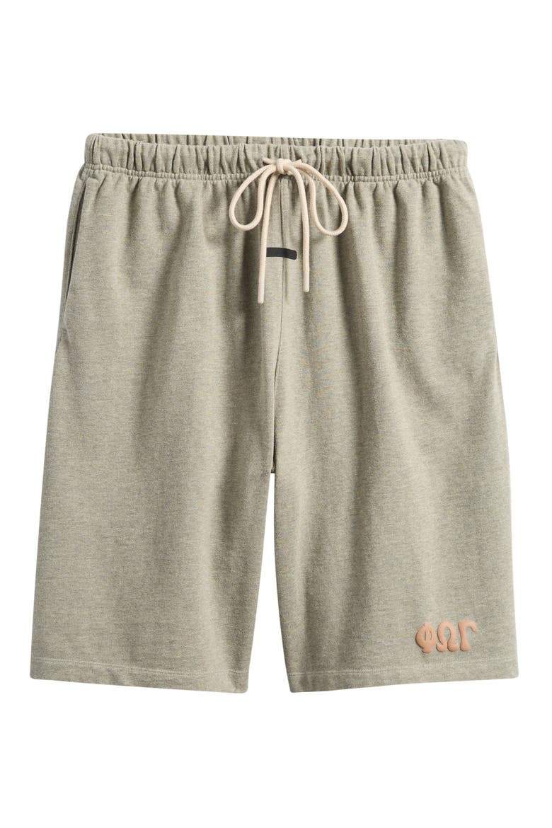 '90s Drawstring Sweat Shorts, Alternate, color, WASHED SEAL HEATHER