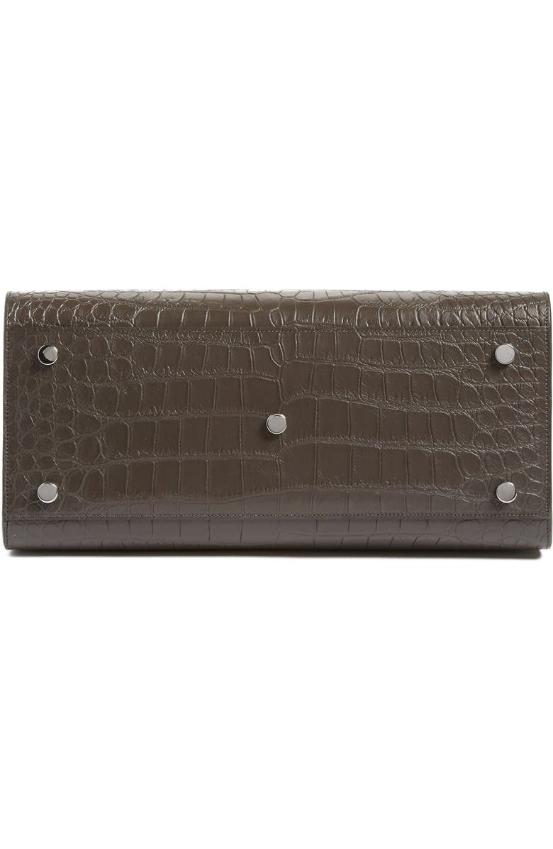 Saint Laurent 'Small Sac de Jour' Croc Embossed Leather Tote, Alternate, color,