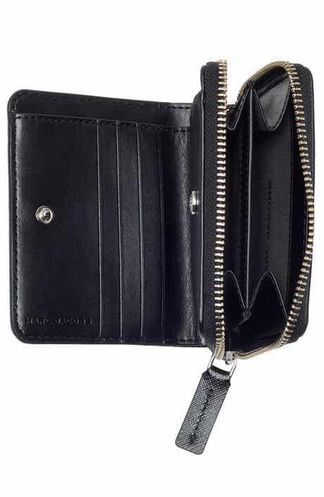 Saffiano Groove Mini Compact Wallet
