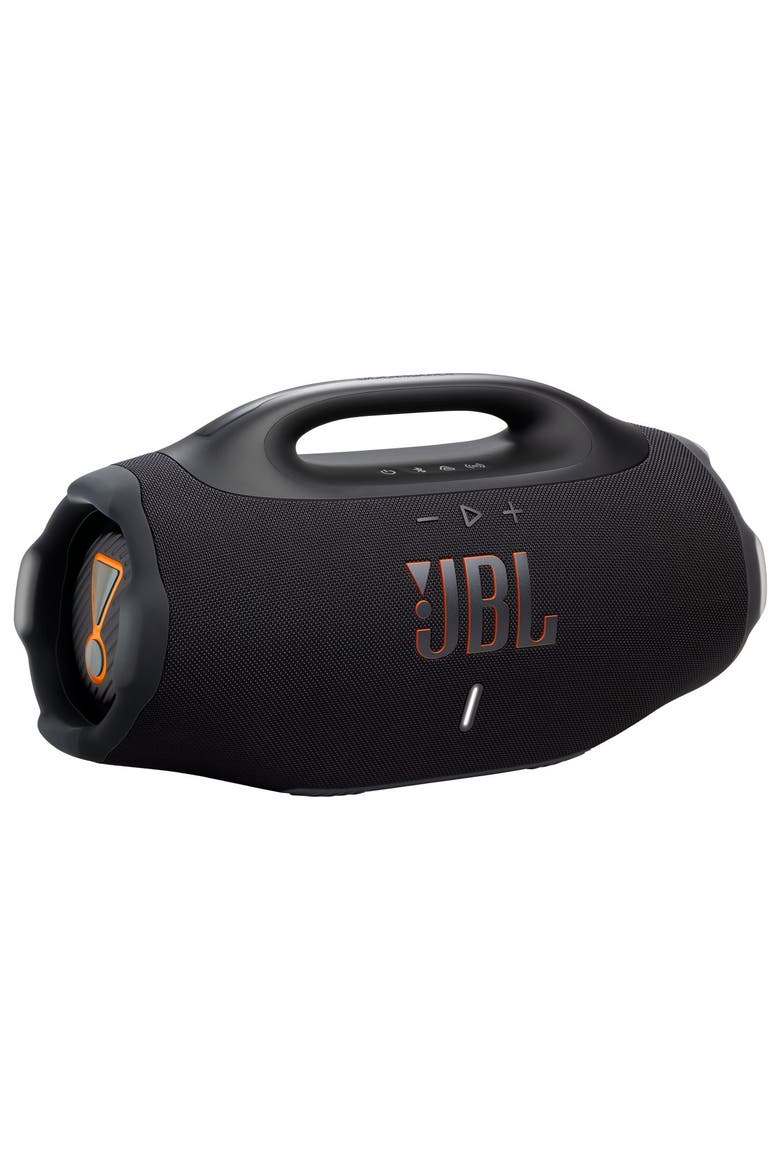 Boombox 4 Waterproof Portable Bluetooth Speaker, Alternate, color, Black