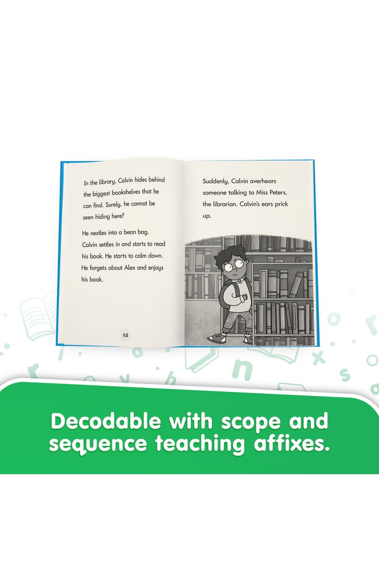 Calvin Decodable Chapter Book Set, Alternate, color, Multicolored