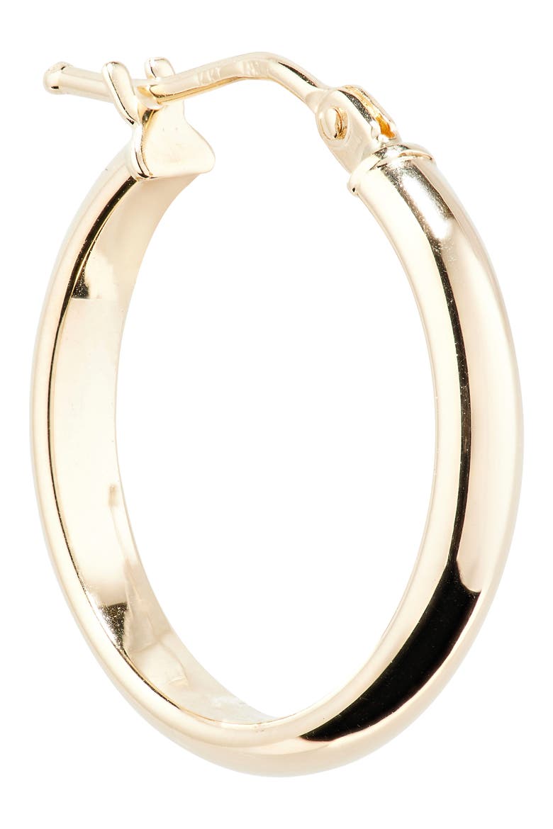 14K Gold Hoop Earrings (Nordstrom Exclusive), Alternate, color, 14K YELLOW GOLD