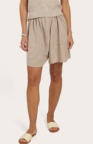 oyun playa Linen Shorts