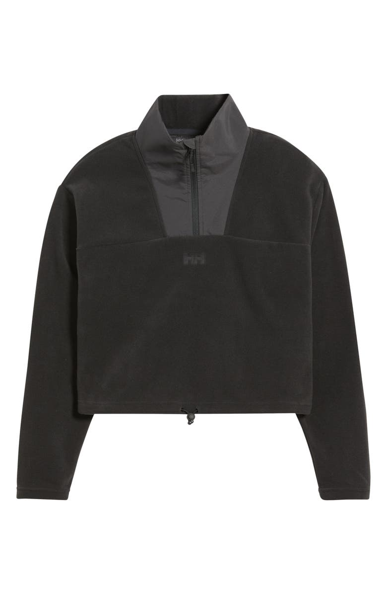 Helly Hansen Daybreaker Fleece Crop Pullover, Alternate, color, Black