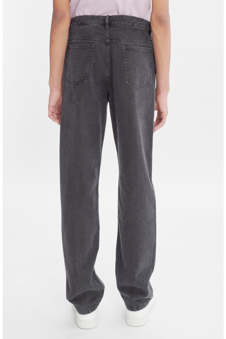Fairfax Slim Wide Leg Jeans, Alternate, color, WASHED BLACK