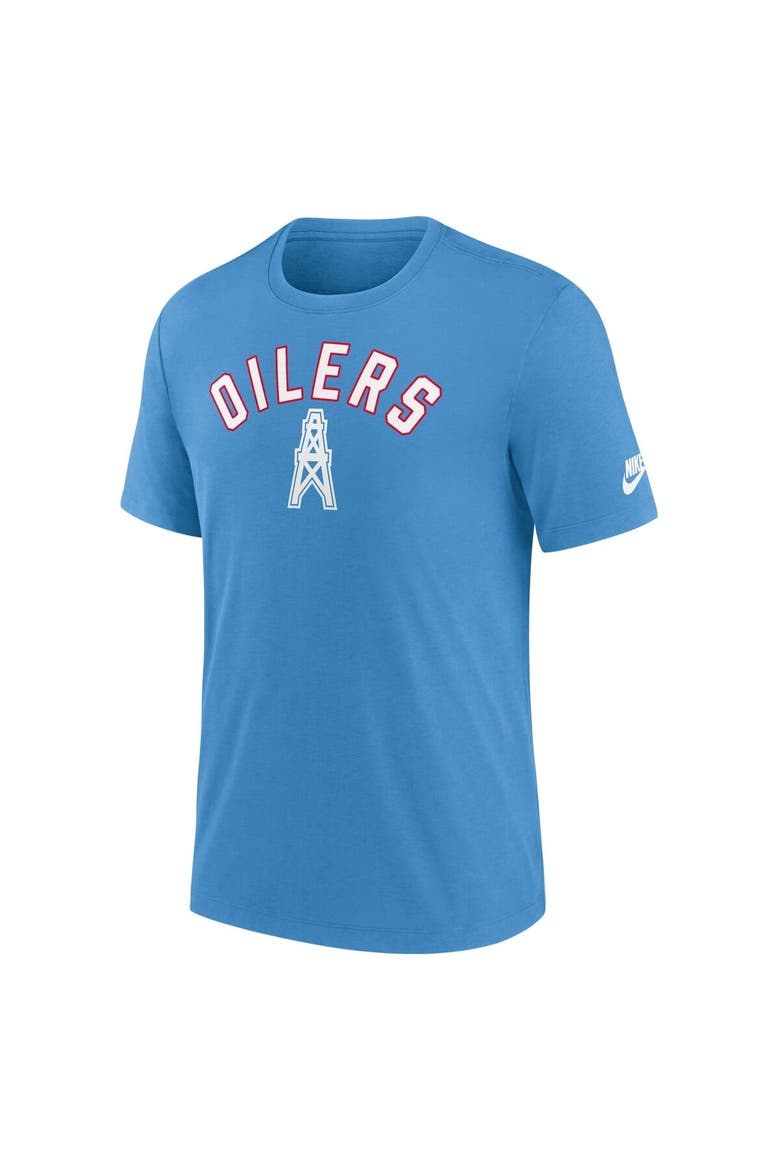 Men's Nike Light Blue Tennessee Titans Favorable Timeline Tri-Blend T-Shirt, Alternate, color, Light Blue