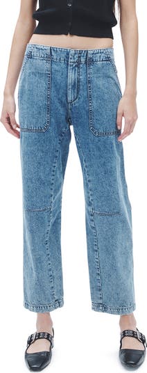 デニム・ジーパン RONRON SIDE LACE TRACK DENIM PANTS LIGHT BLUE RR24CPT3597LB FIVE POCKET JEAN – LOROD
