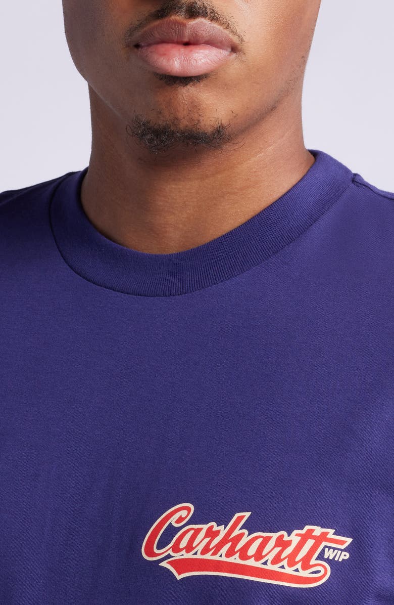 Carhartt Work In Progress Spill Organic Cotton Graphic T-Shirt, Alternate, color, 