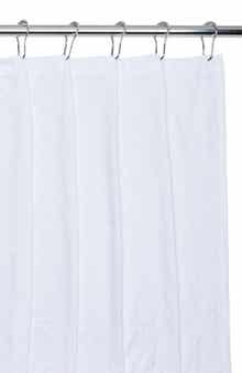 ARTISAN 34 Single Leaf Jacquard Cotton Shower Curtain