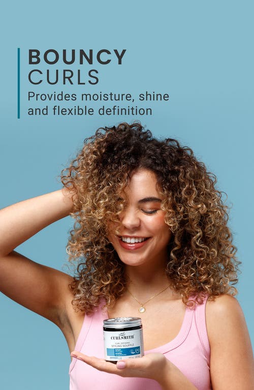 Curlsmith Curl Defining Styling Soufflé In Transparent