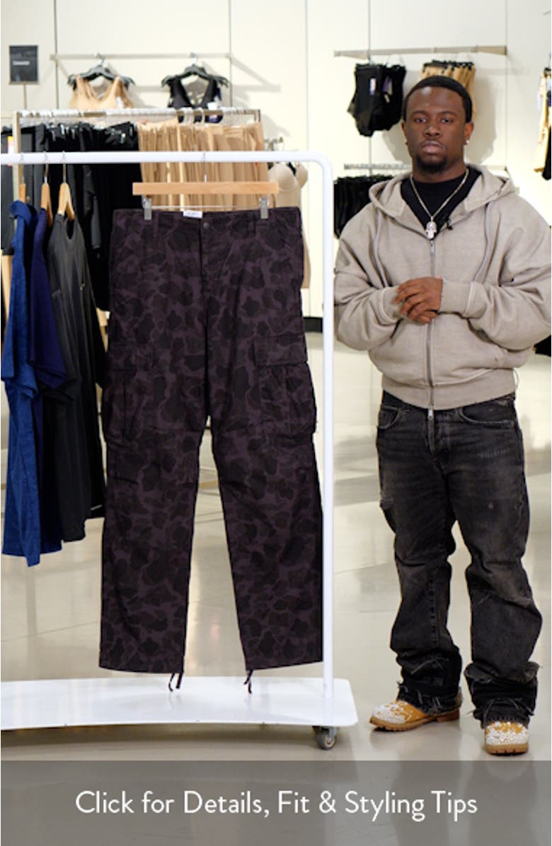 Camo Cotton Duck Cargo Pants, sales video thumbnail