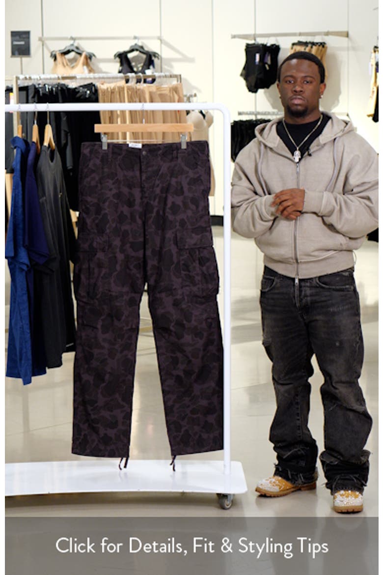 Camo Cotton Duck Cargo Pants video
