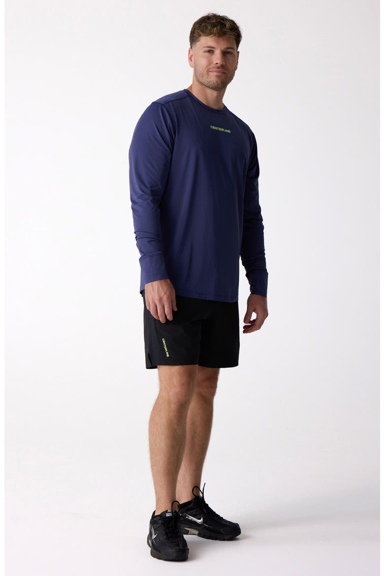 AirLite Men's Long Sleeve, Alternate, color, Midnight Dusk