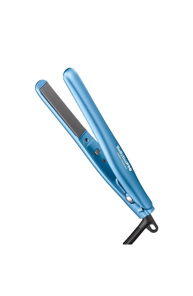 BaBylissPRO Nano Titanium ¾" Ultra-Sleek Straightener, Main, color, Blue