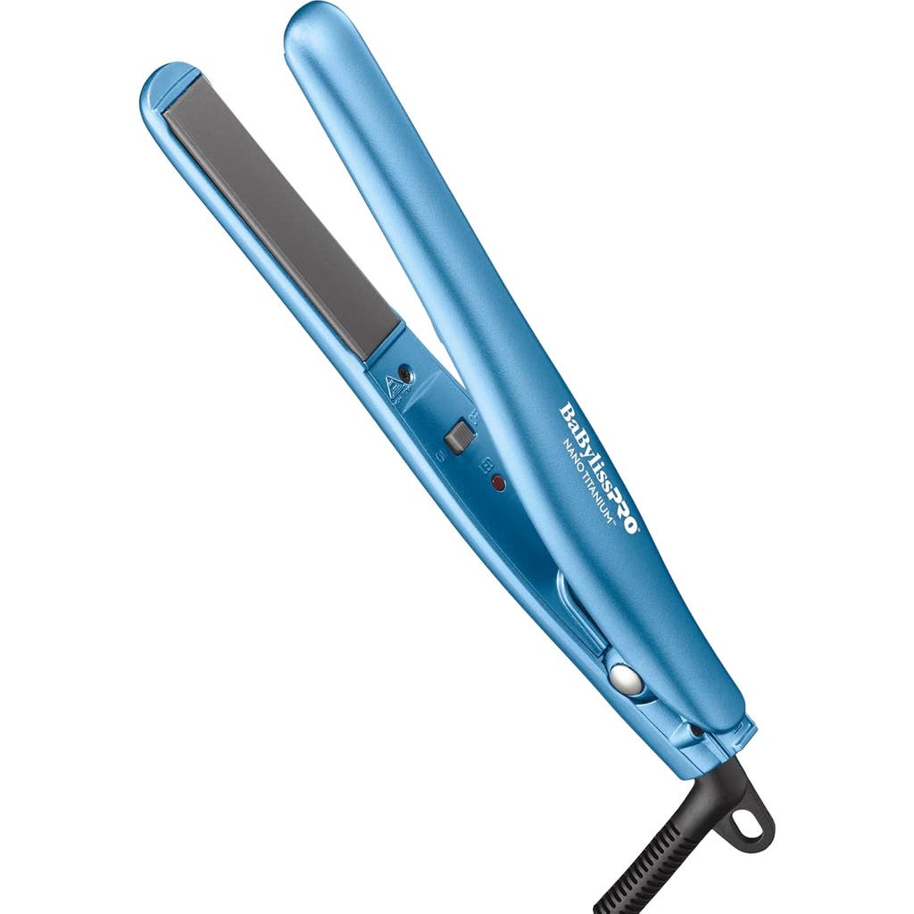 Babylisspro Nano Titanium ¾" Ultra-sleek Straightener In Blue