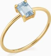 Oradina 14K Gold Gemstone Vivid Ring