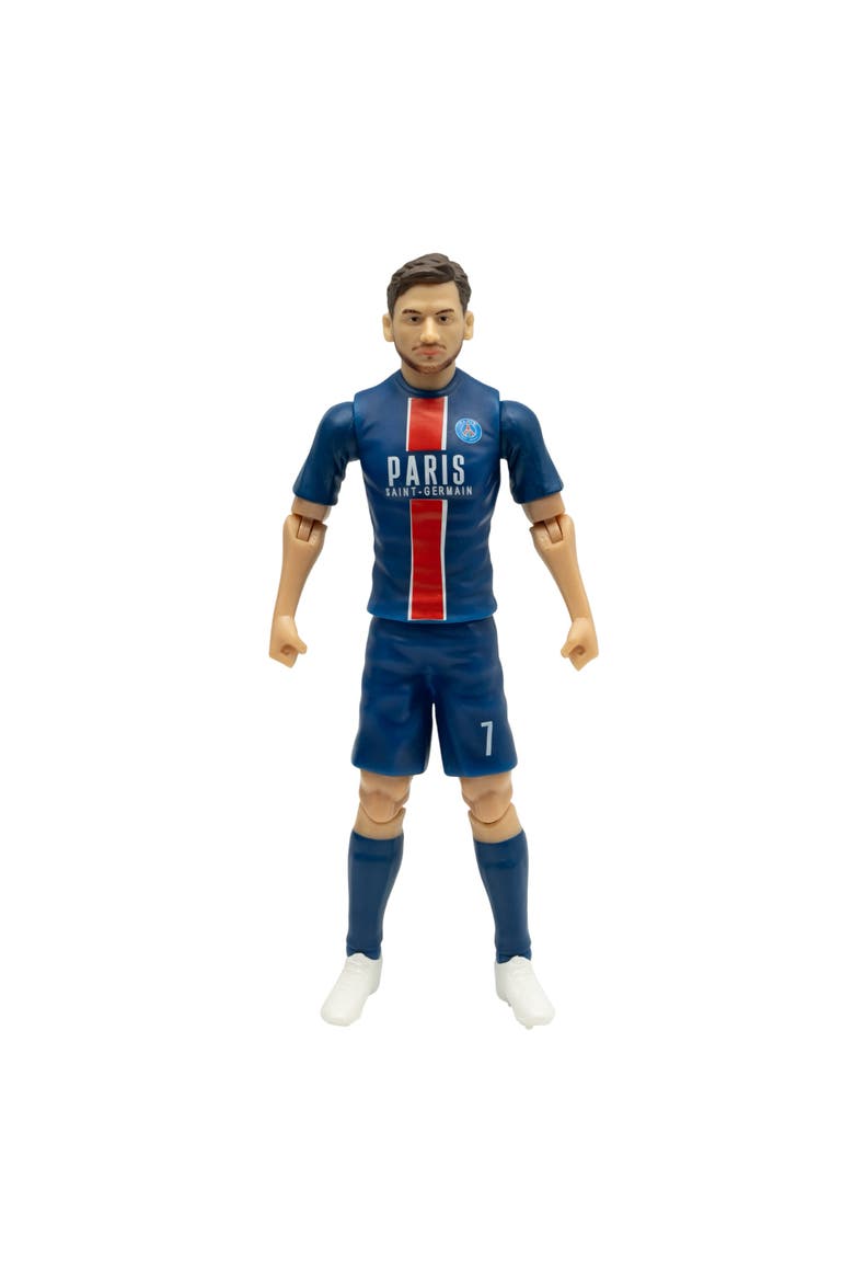 Sockers Paris Saint-Germain Khvicha Kvaratskhelia 8" Soccer Action Figure, Main, color, Blue