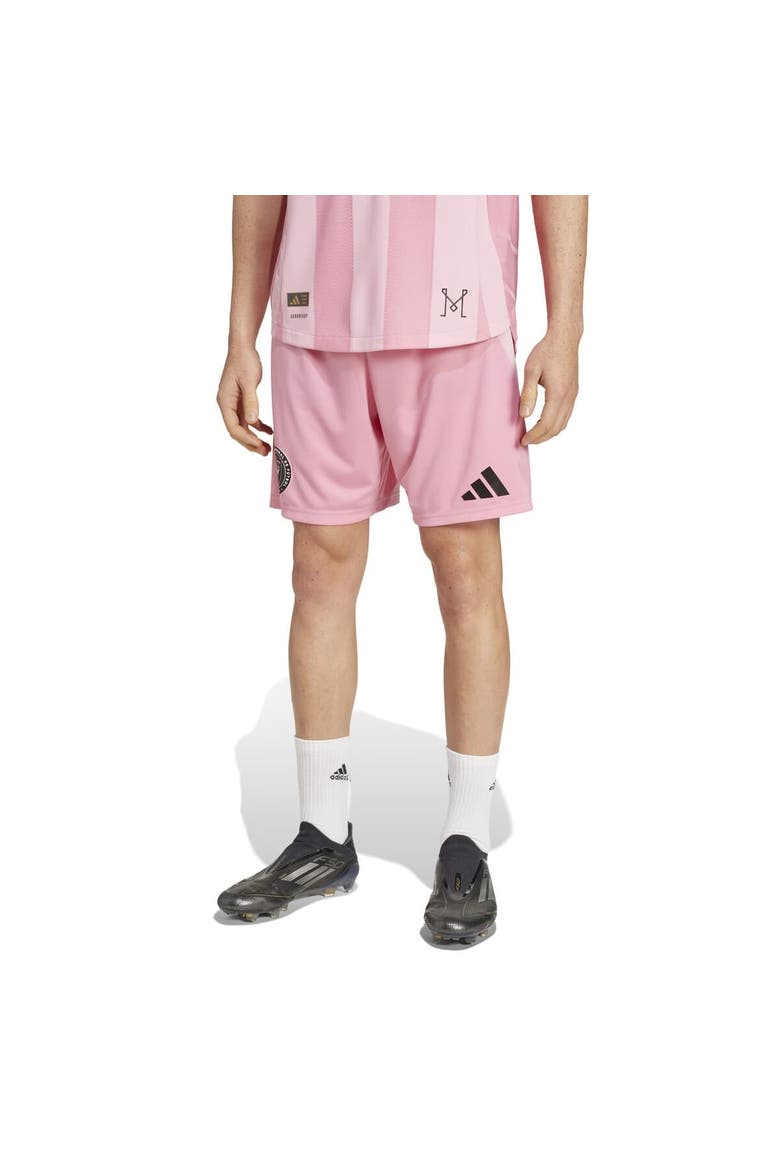 Men's adidas  Pink Inter Miami CF Home 2025 Euforia Authentic Shorts, Main, color, Pink