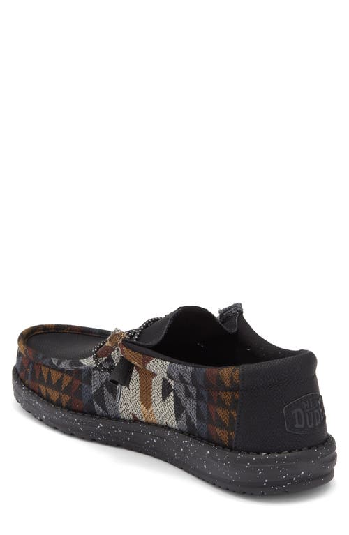 Hey Dude Wally Walls Banjo Sneaker In Multi