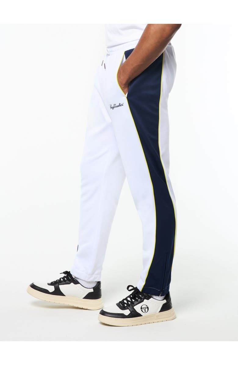 Sergio Tacchini Corsa Track Pant, Main, color, Brilliant White