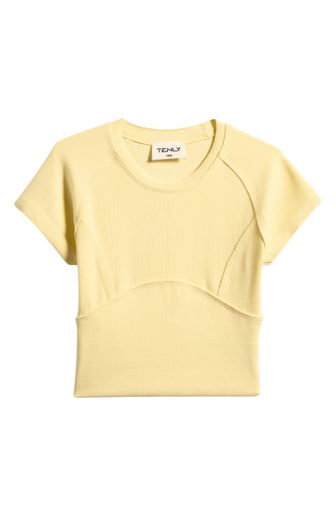 Kids' Rib Lapped Seam T-Shirt (Big Kid)