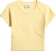 TENLY Kids' Rib Lapped Seam T-Shirt