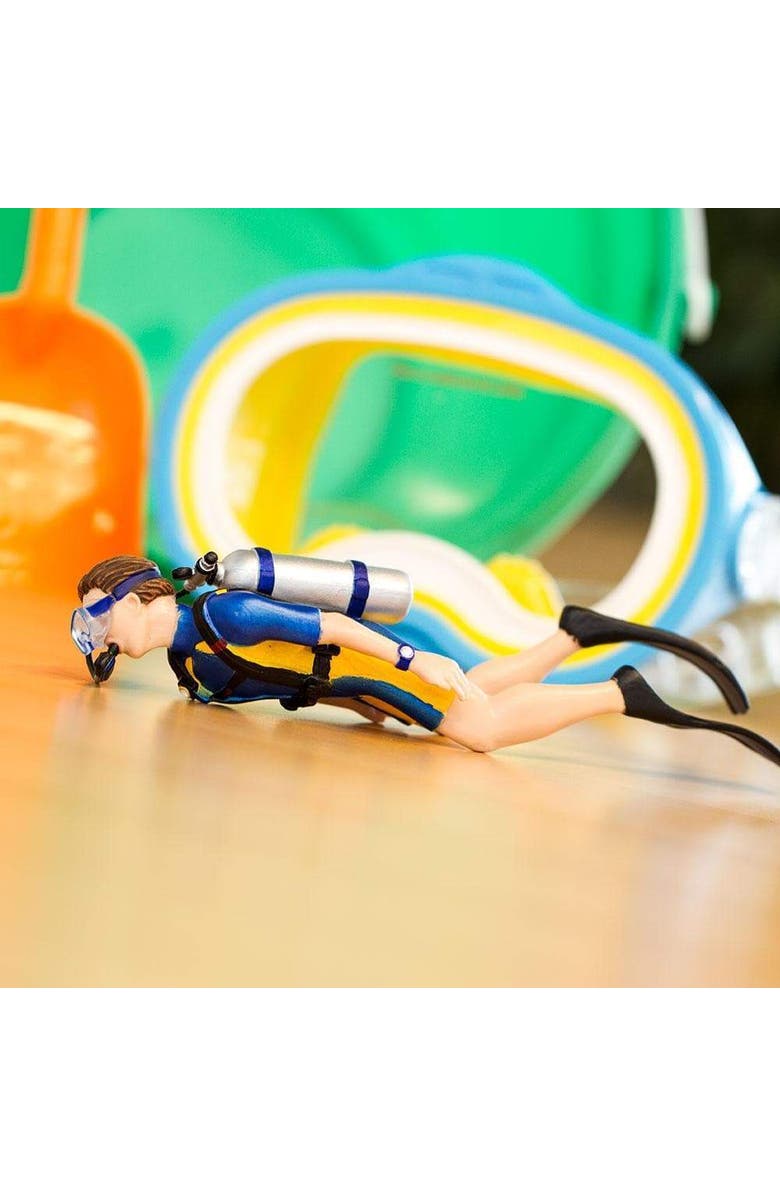 Safari Ltd. Kevin The Underwater Adventurer, Alternate, color, NO COLOR