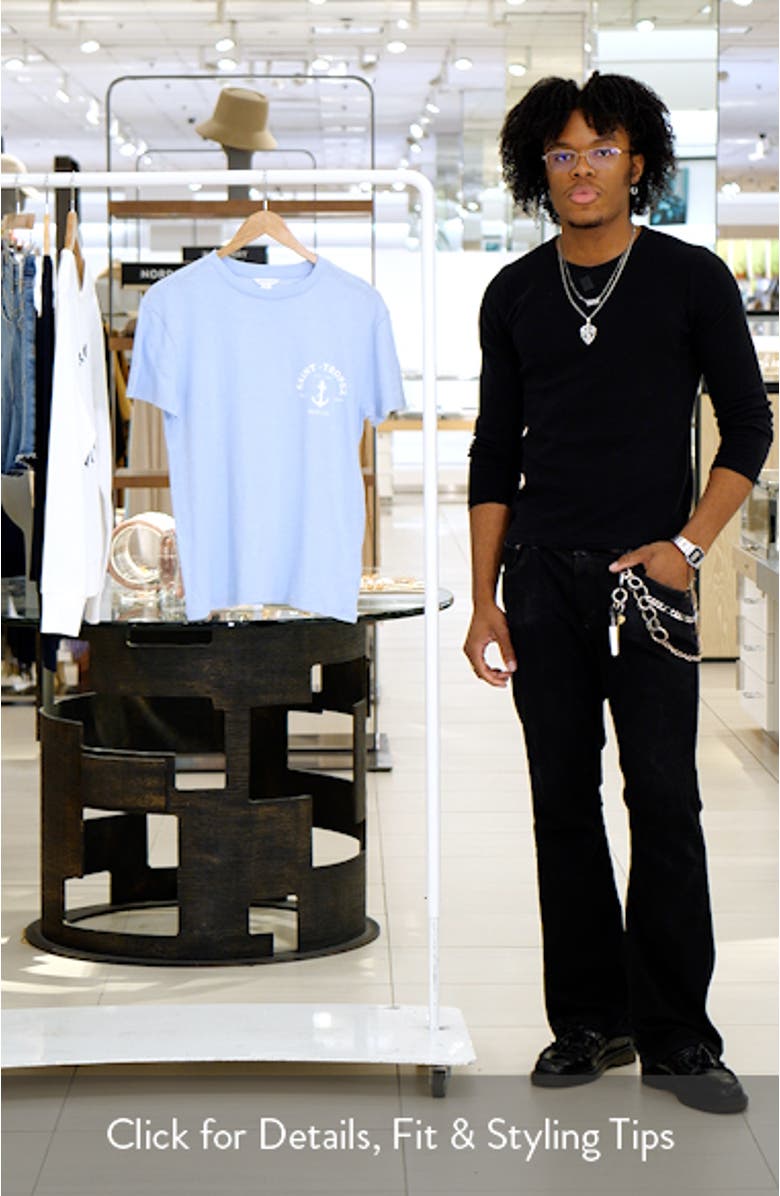 St Tropez Cotton Graphic T-Shirt, sales video thumbnail