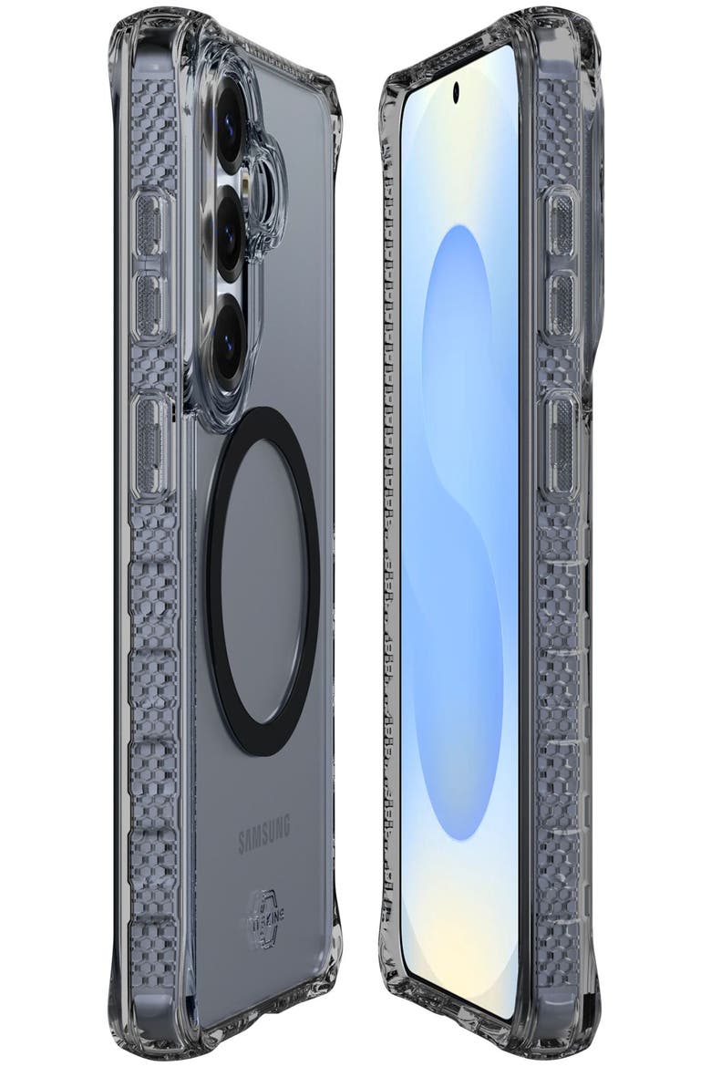 HYBRID R // CLEAR MagSafe Case for Samsung Galaxy S26+, Alternate, color, Black