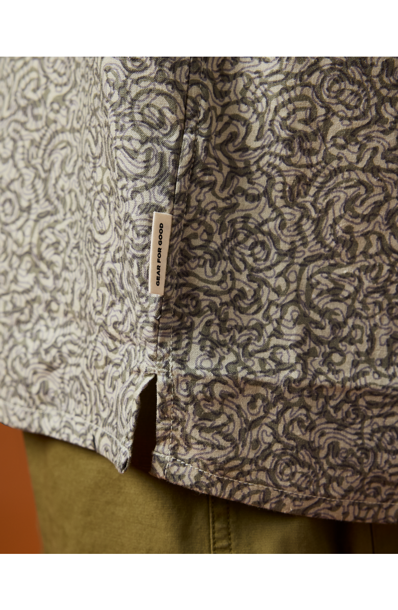 Cotopaxi Afuera Button Up Shirt - Print - Men's, Alternate, color, Cenotes Mineral