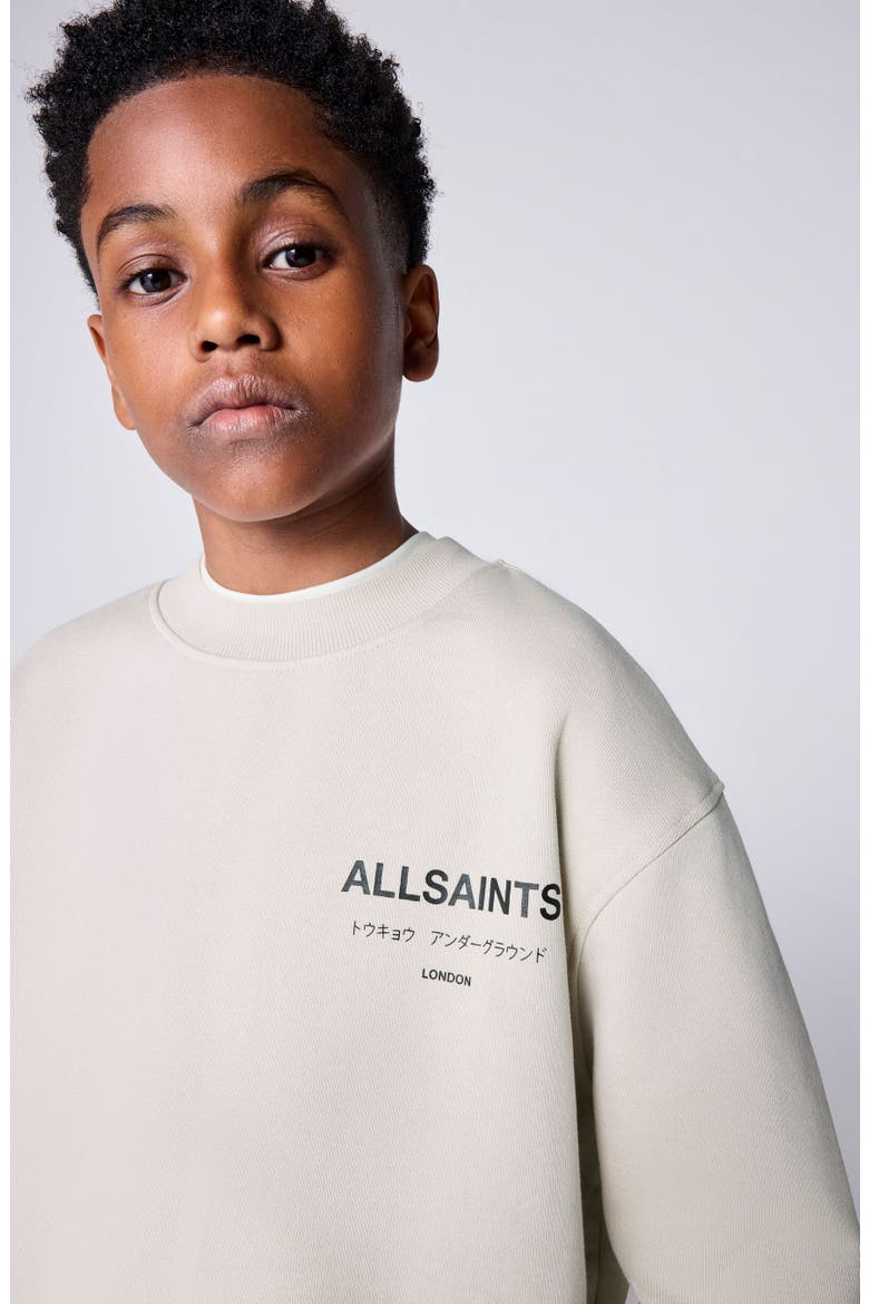 Kids' Underground 2-Piece Sweat Set, Alternate, color, NEUTRAL